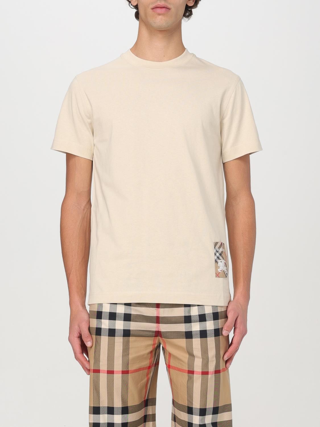 Burberry T Shirt Men Brown