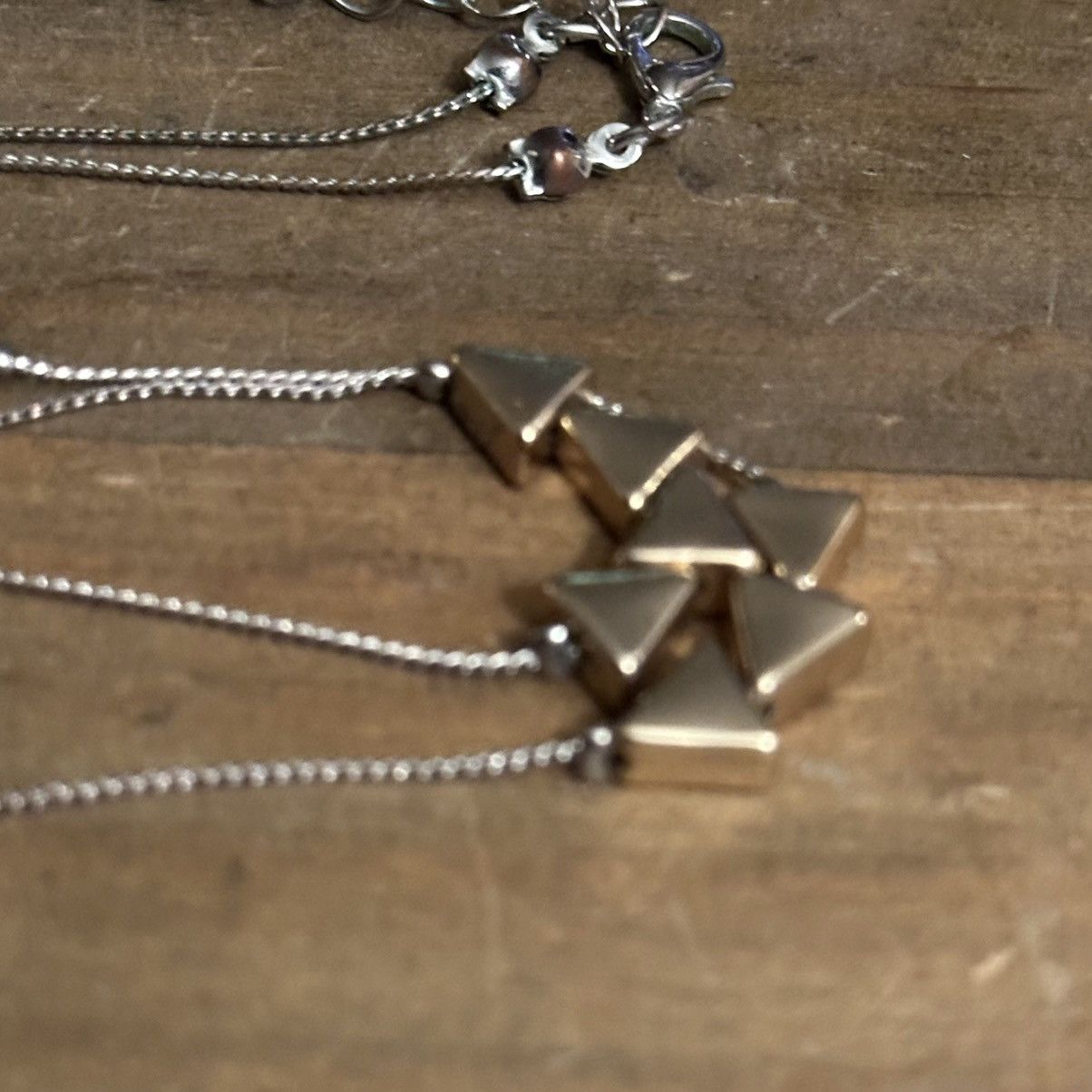 Other Floating triangles necklace Size ONE SIZE - 3 Thumbnail