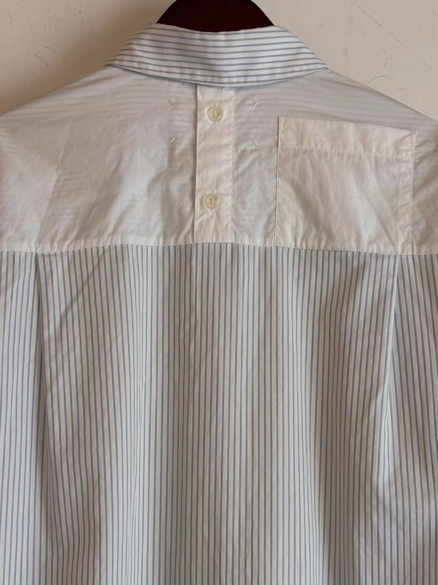 Maison Margiela MMM SS2014 Deconstructed Front-Back Reversed White Shirt 46 Size US S / EU 44-46 / 1 - 5 Thumbnail
