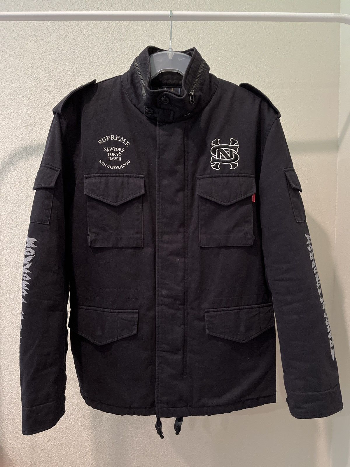 Neighborhood Supreme Supreme x Neighborhood Troops of Tomorrow M 65 Jacket Grailed