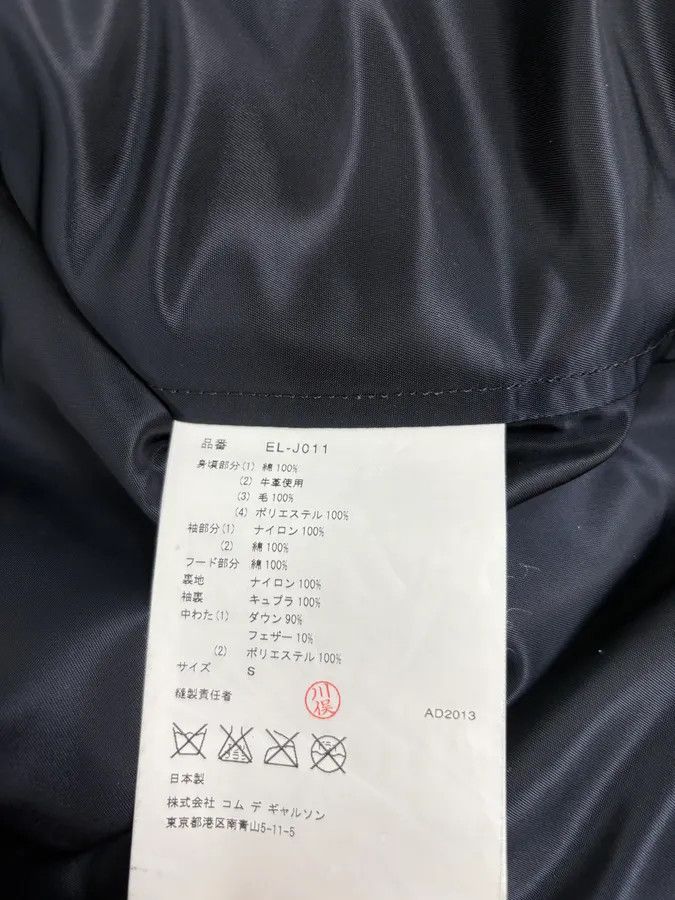 Comme des Garcons AW2013 Comme des Garçons Ganryu Black Leather Hooded Puffer Nylon Jacket Size US S / EU 44-46 / 1 - 14 Thumbnail
