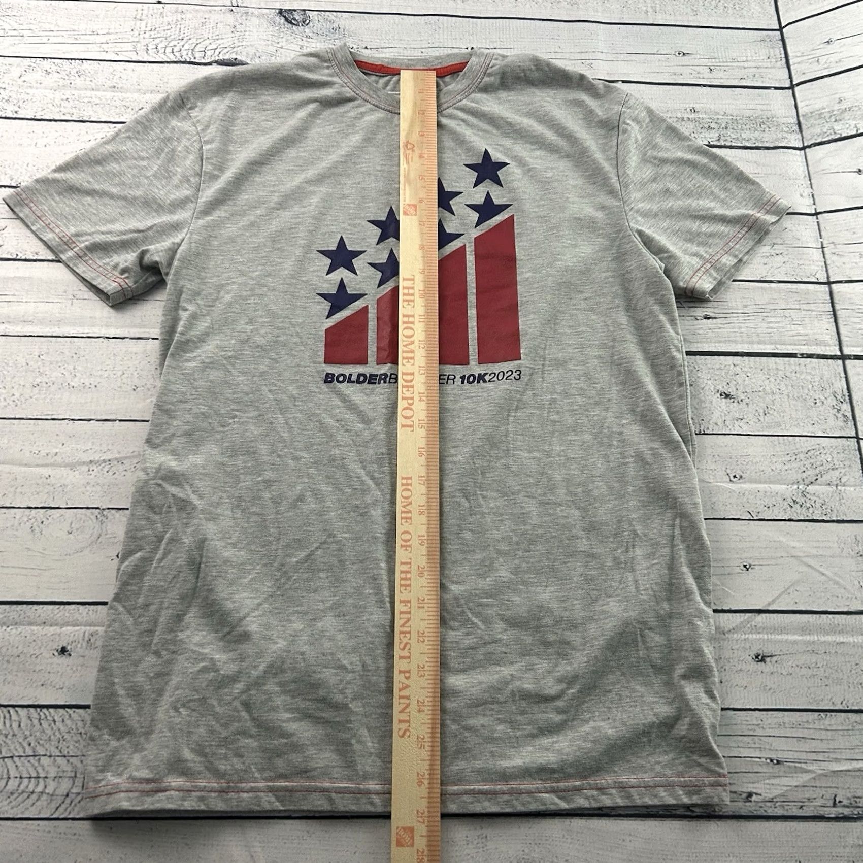 Vintage Bolder Boulder 2023 10k Short Sleeve T Shirt Men's M Gray Size US M / EU 48-50 / 2 - 3 Thumbnail