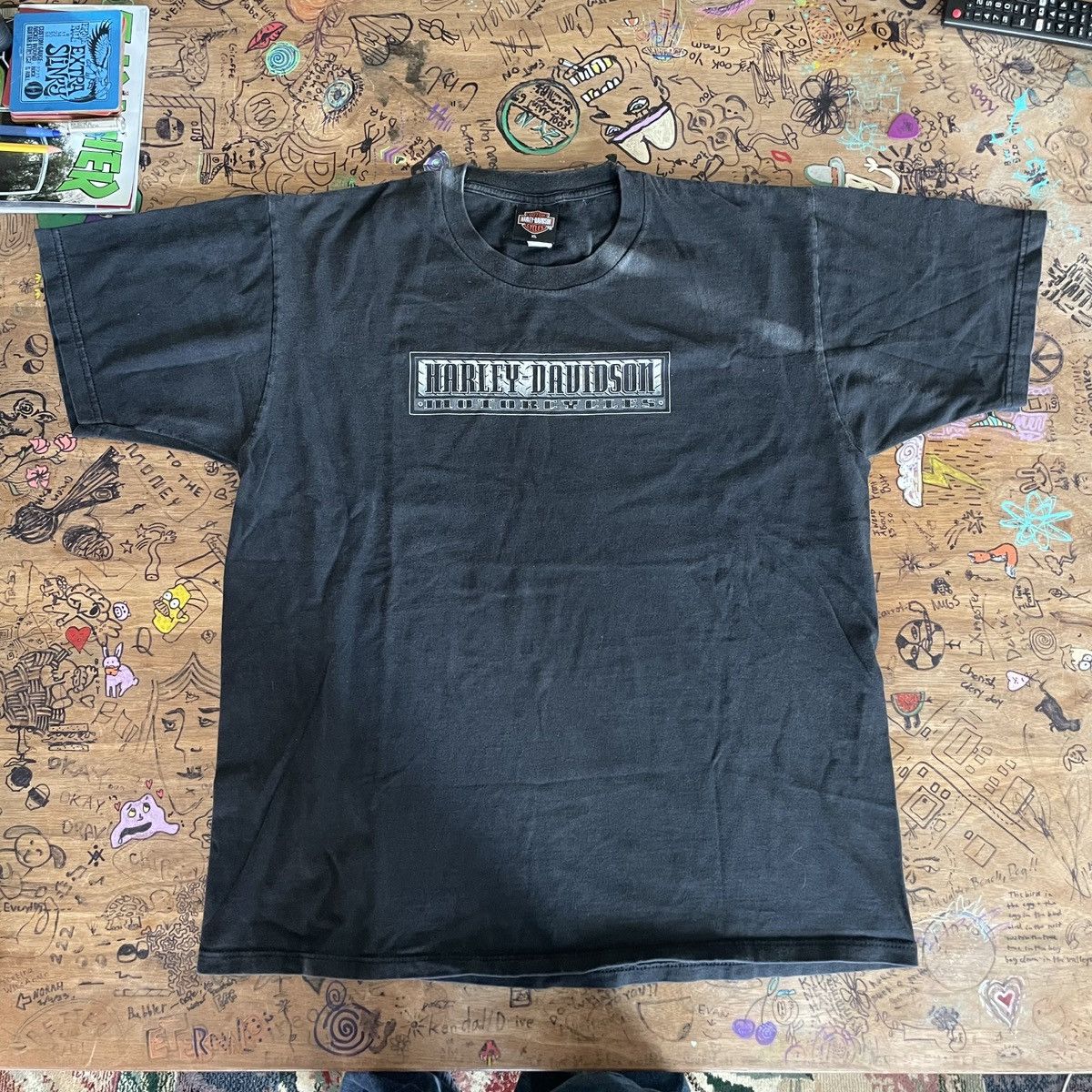 Harley Davidson × Vintage Harley Davidson T Shirt Size US XL / EU 56 / 4 - 1 Thumbnail