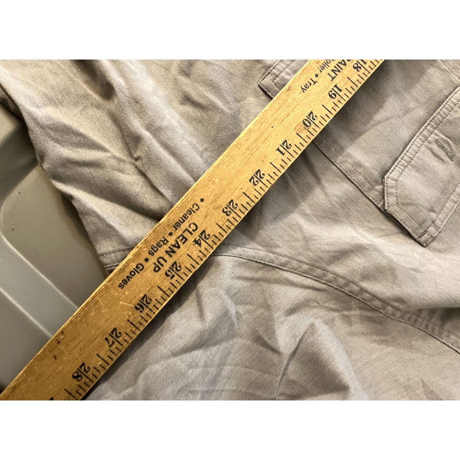 Wrangler Wrangler Shirt Men Size 2XL Short Sleeve Button Down Gray Flawed Ink Size US XXL / EU 58 / 5 - 6 Thumbnail