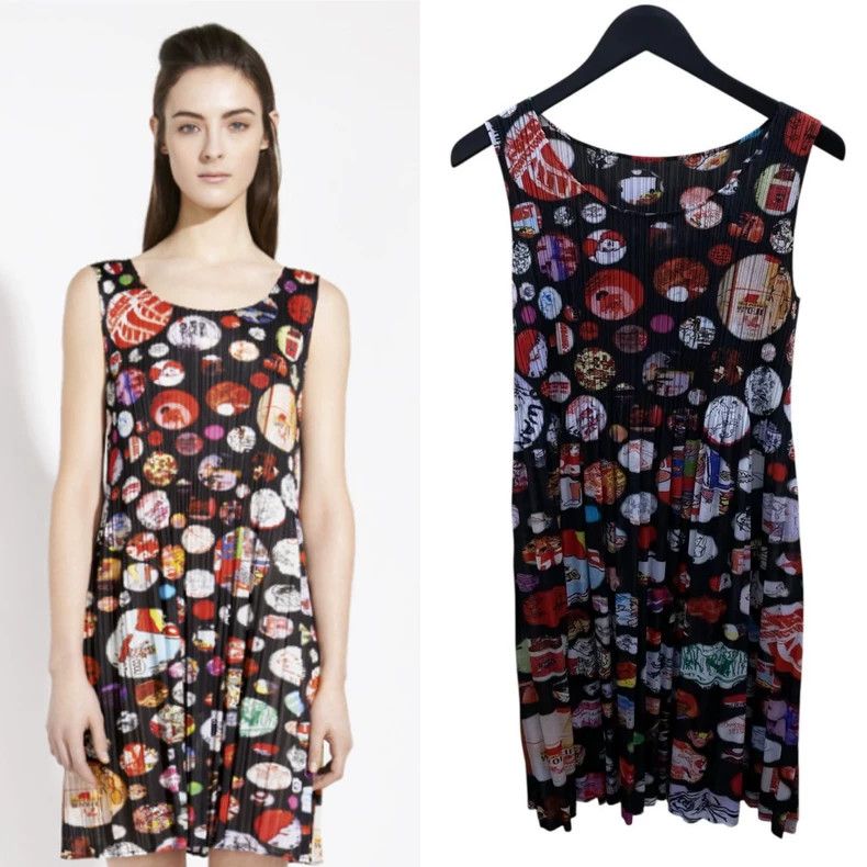 Issey Miyake Issey Miyake A co-branded dress by Teruhiko Tomura Size L / US 10 / IT 46 - 1 Thumbnail