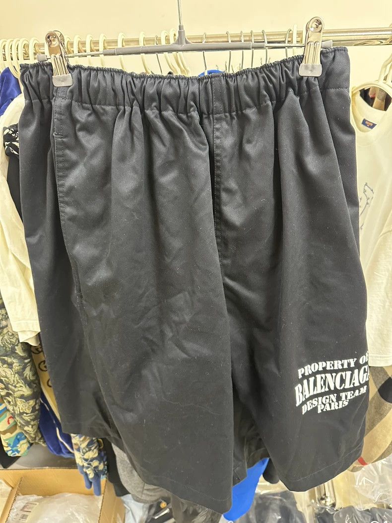 Balenciaga Black Shorts Unisex 99 New