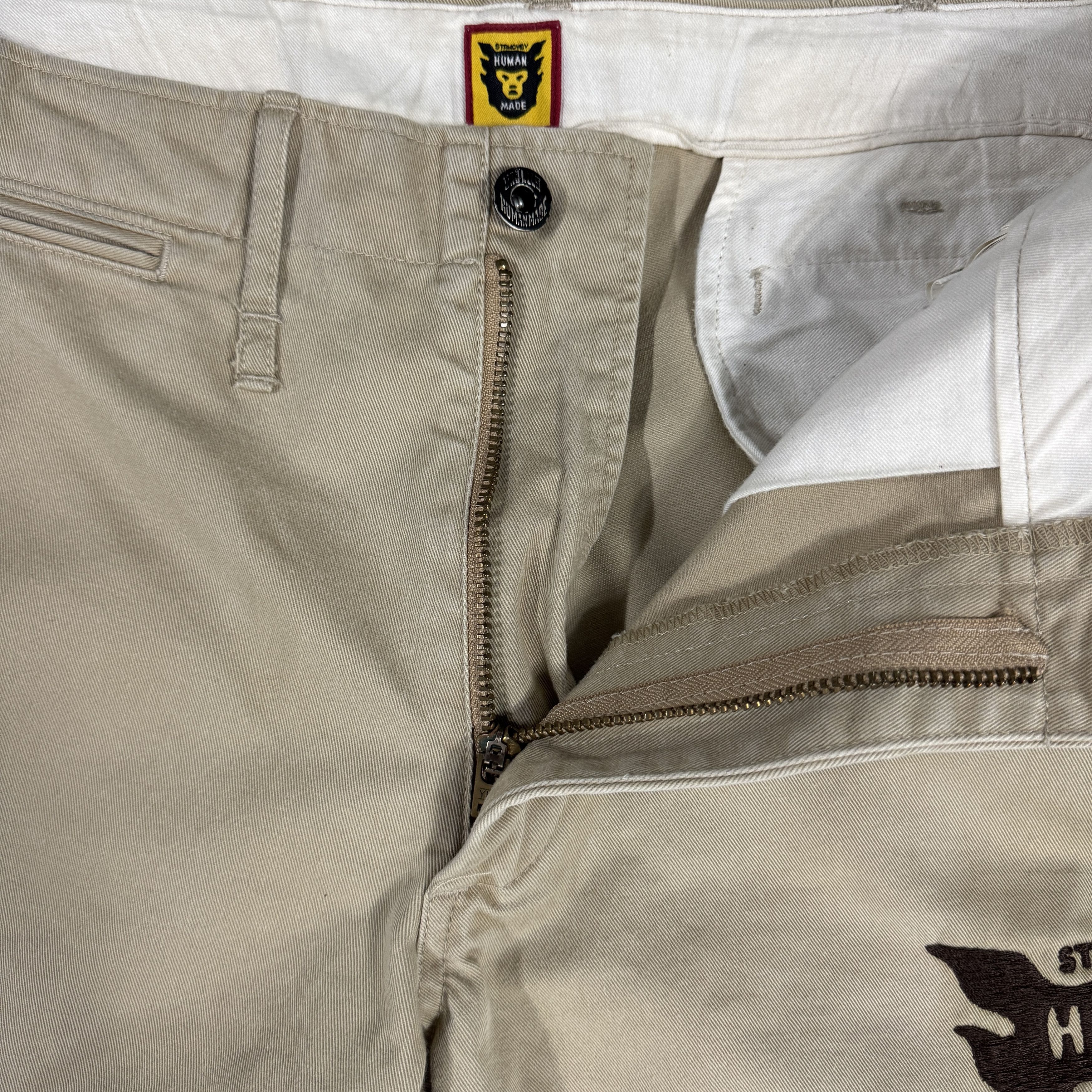 Human Made Human Made Chino Pants With Embroidered Patches Size US 35 - 3 Thumbnail