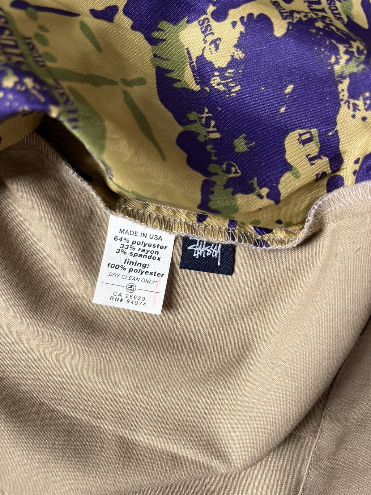 Stussy Archival Vintage 90s Stussy Jacket Size XS / US 0-2 / IT 36-38 - 6 Thumbnail