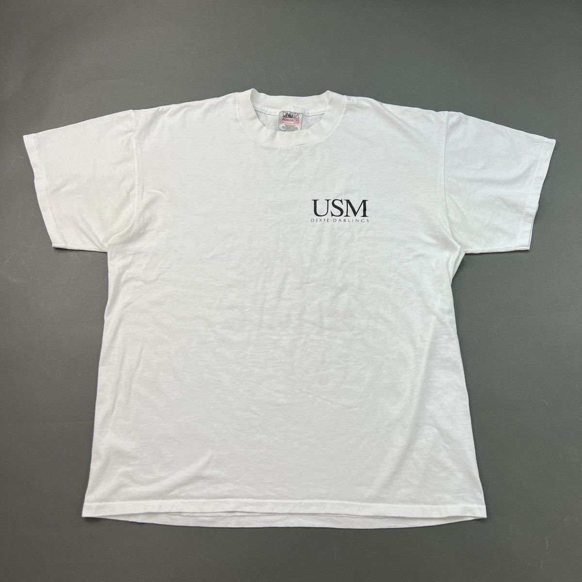Vintage Vintage 90s USM Dixie Darlings Dance Tee Shirt Size US XL / EU 56 / 4 - 2 Thumbnail