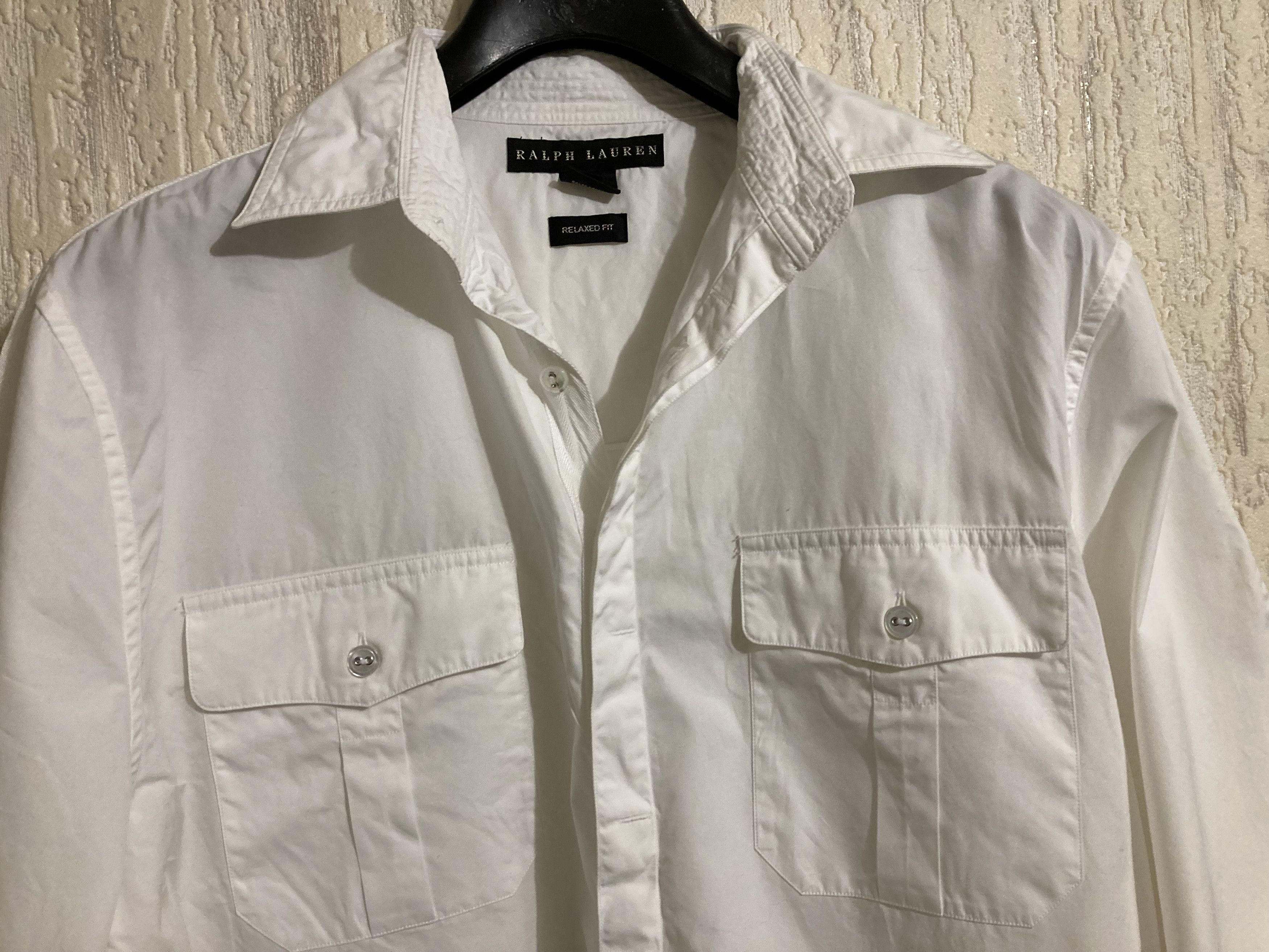 Designer × Ralph Lauren × Vintage VTG Ralph Lauren Black LabelTie-Sleeve Safari Kimono Shirt Size XL / US 12-14 / IT 48-50 - 7 Thumbnail