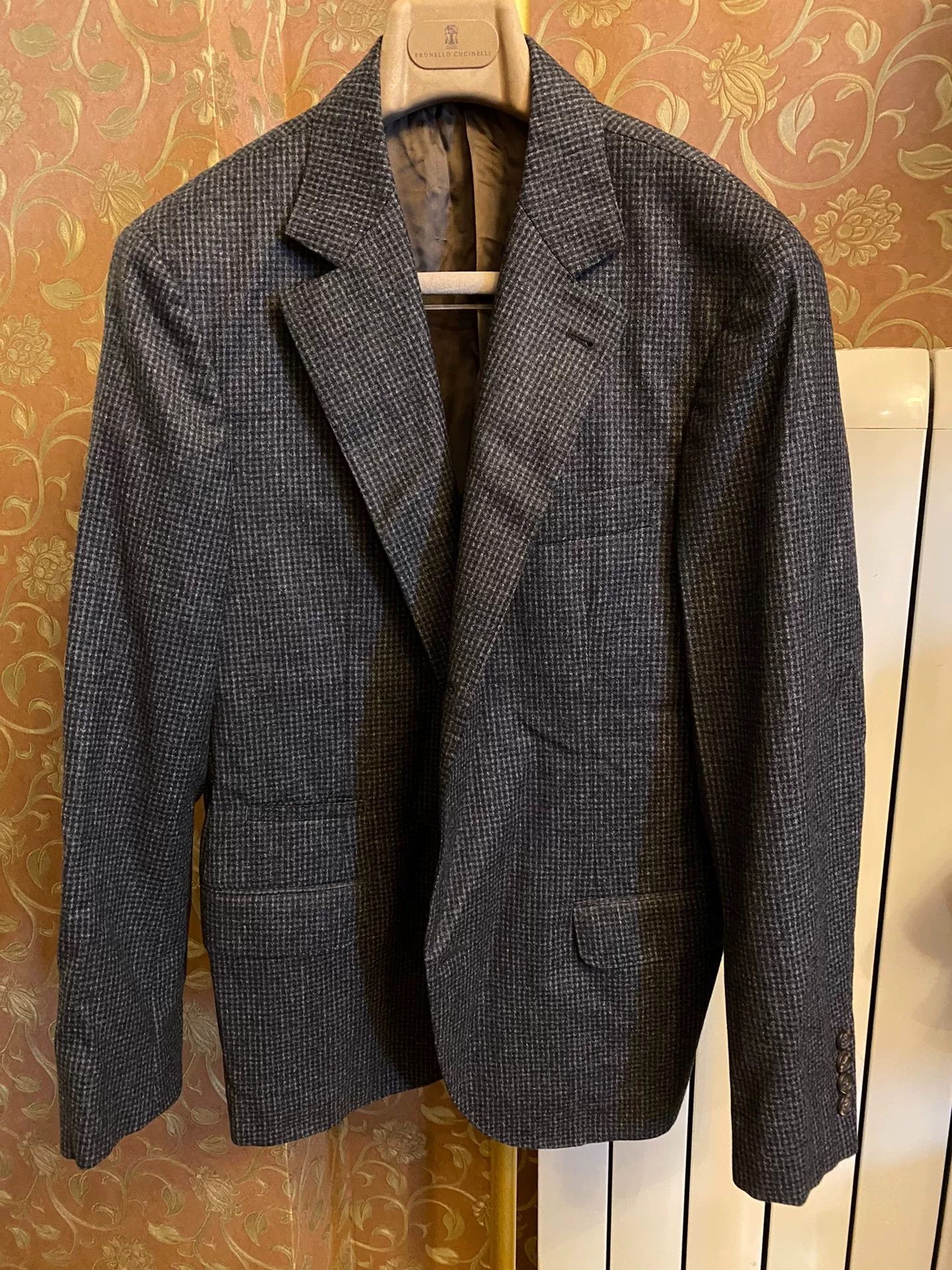 Brunello Cucinelli Brunello Cucinelli Wool Blazer Size US XL / EU 56 / 4 - 1 Thumbnail