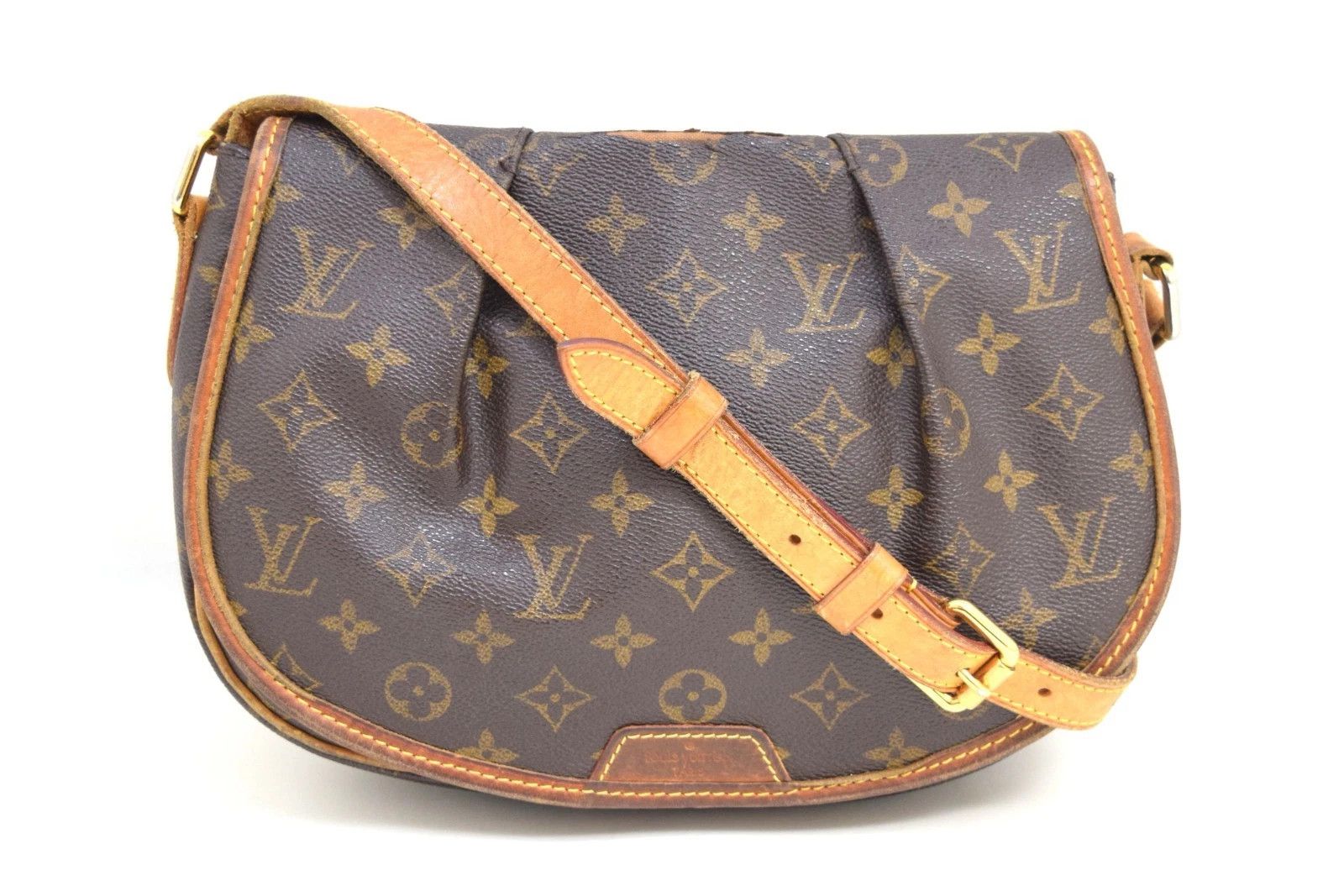 Louis Vuitton Louis Vuitton Menilmontant PM Crossbody Bag Monogram M40474 Size ONE SIZE - 1 Thumbnail