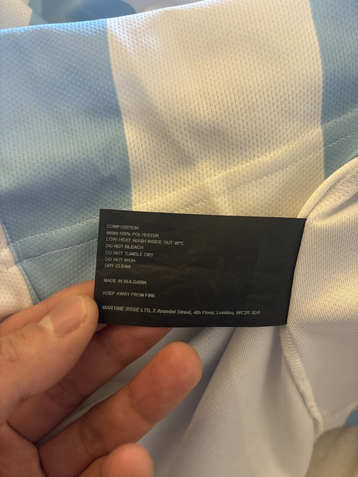 Martine Rose Martine Rose SS22 twisted jersey Size US S / EU 44-46 / 1 - 8 Thumbnail