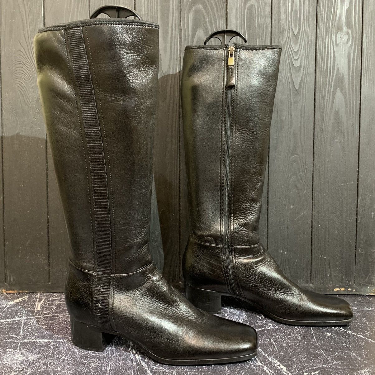 Prada Prada Leather Boots Size 40 Size US 10 / IT 40 - 3 Thumbnail