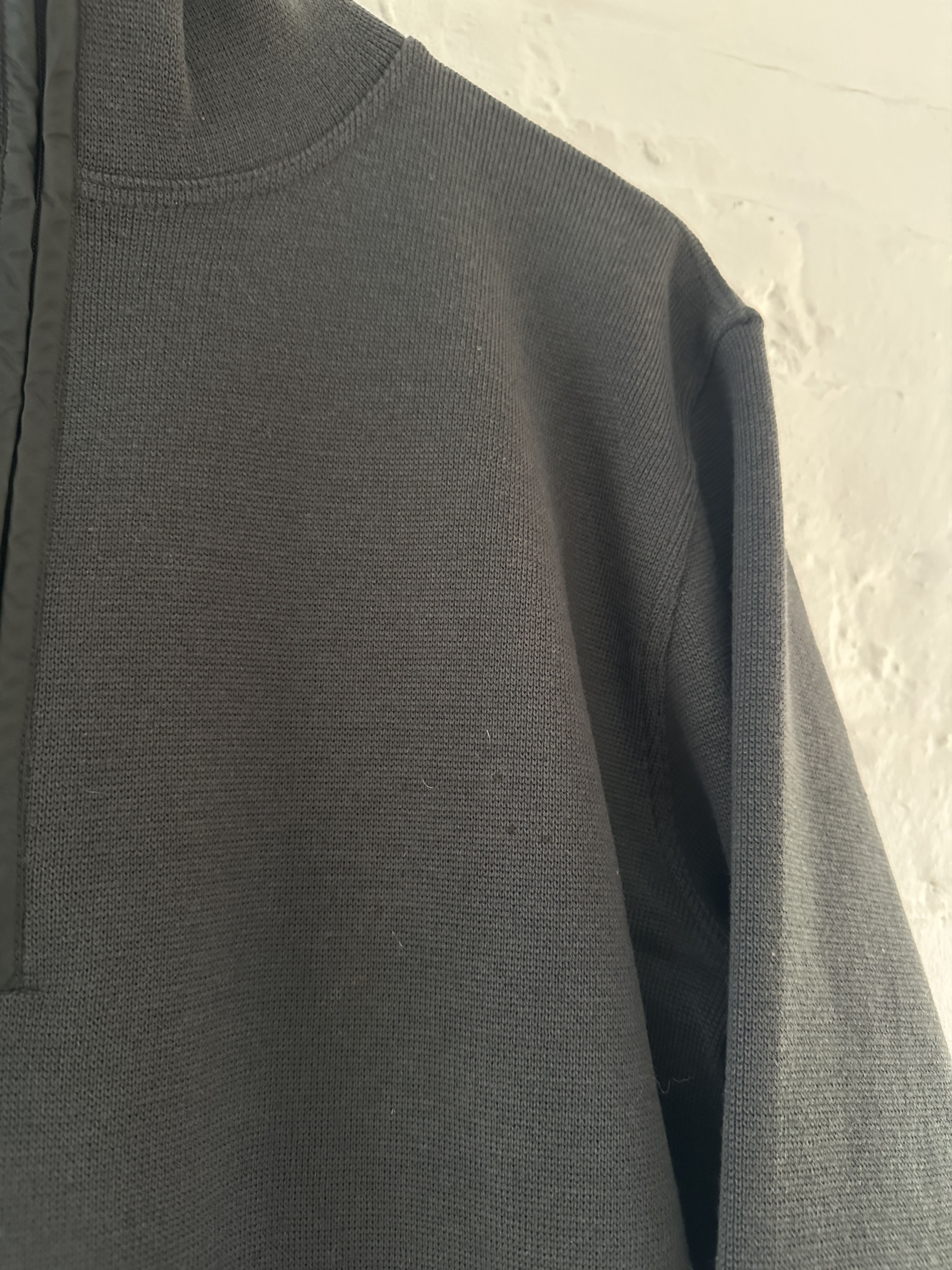 Prada Vintage 2000s Prada Wool Quarter Zip Sweater Size US L / EU 52-54 / 3 - 2 Thumbnail