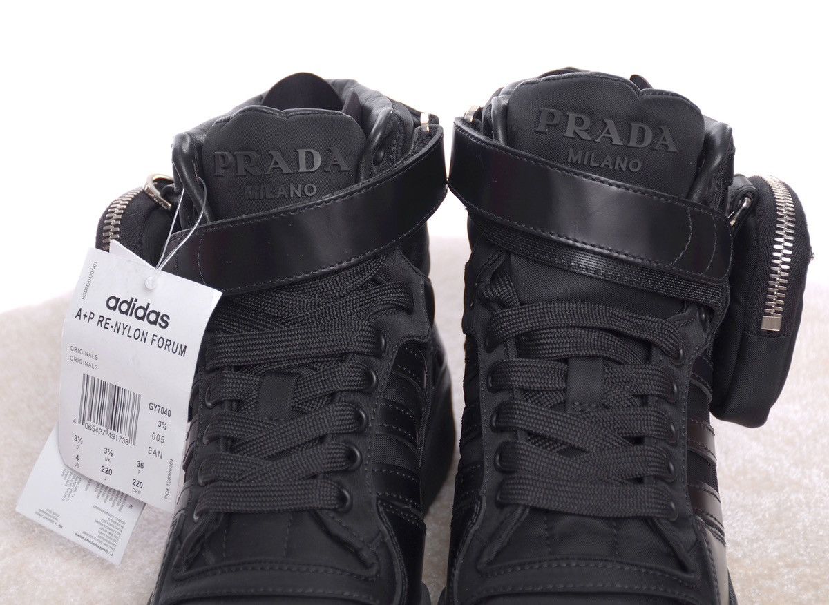 Adidas Adidas Prada Re-nylon Forum High Top sneakers Size US 6 / IT 36 - 3 Thumbnail