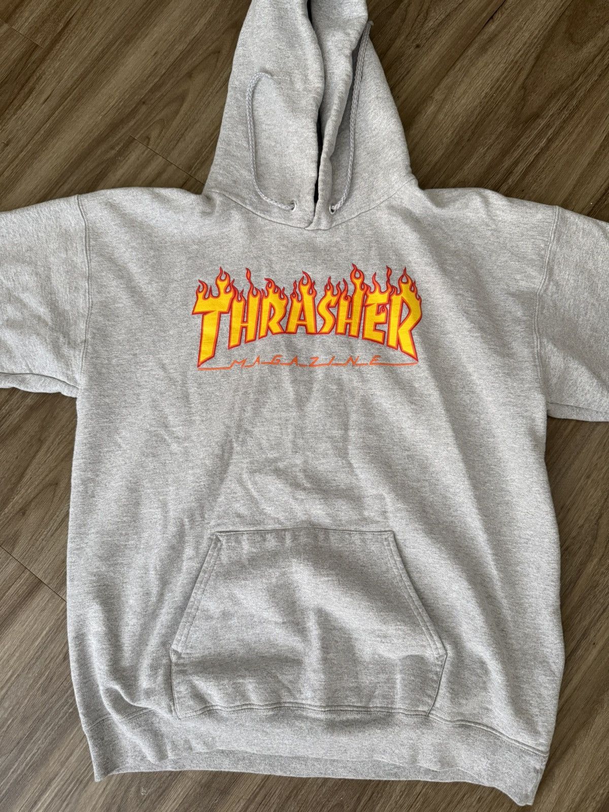 Thrasher OG Thrasher hoodie gray medium Size US M / EU 48-50 / 2 - 2 Thumbnail