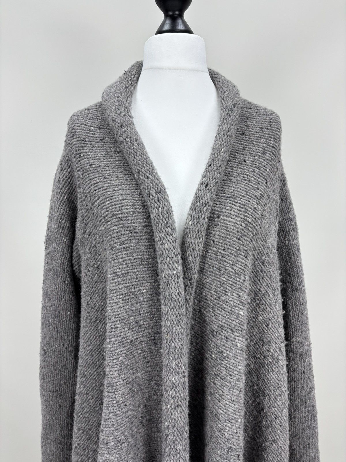 Rundholz Womens poncho cape Rundholz Size S Color Gray Size S / US 4 / IT 40 - 3 Thumbnail