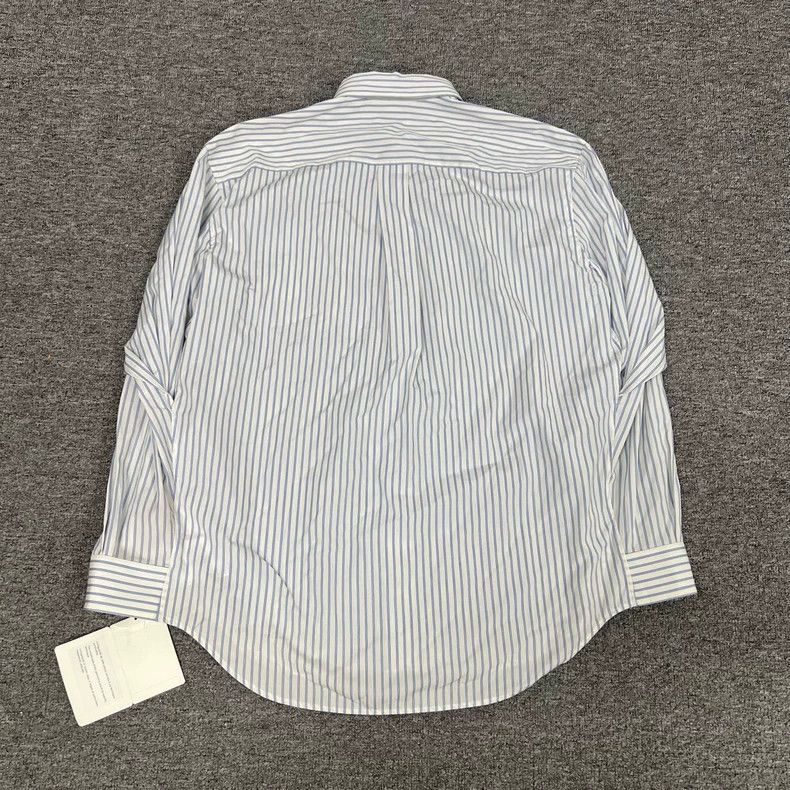 Balenciaga Balenciaga Striped Cape Shirt 2502-Nextarrow Size US M / EU 48-50 / 2 - 2 Thumbnail