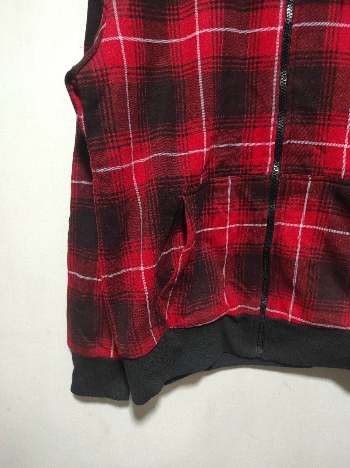 Japanese Brand Launching Pad Plaid zip fur hoodie ifsix LGB style Size US M / EU 48-50 / 2 - 4 Thumbnail