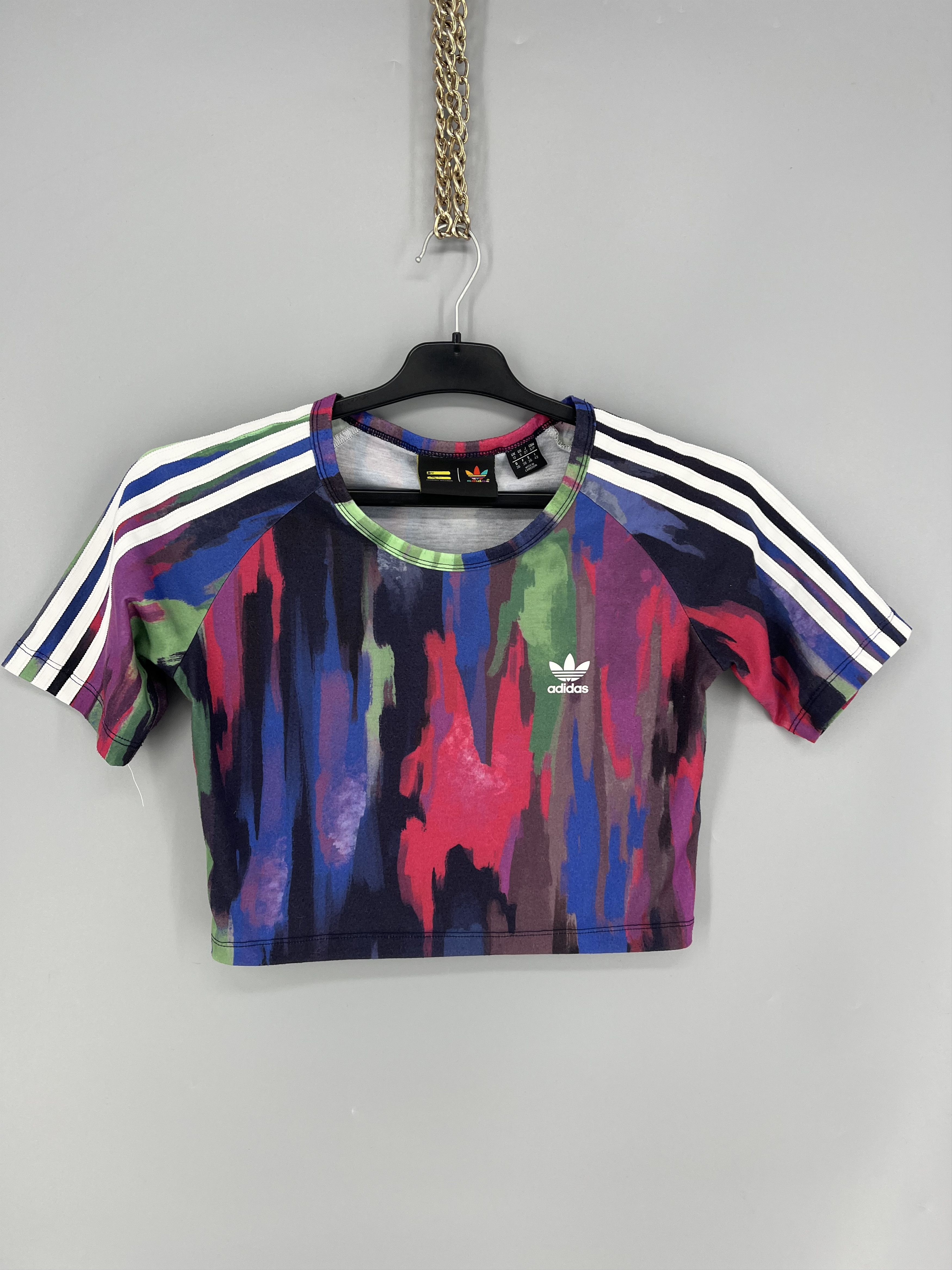 Adidas Adidas x Pharrell Williams Cropped Pattern Multicoloured Size S / US 4 / IT 40 - 2 Thumbnail