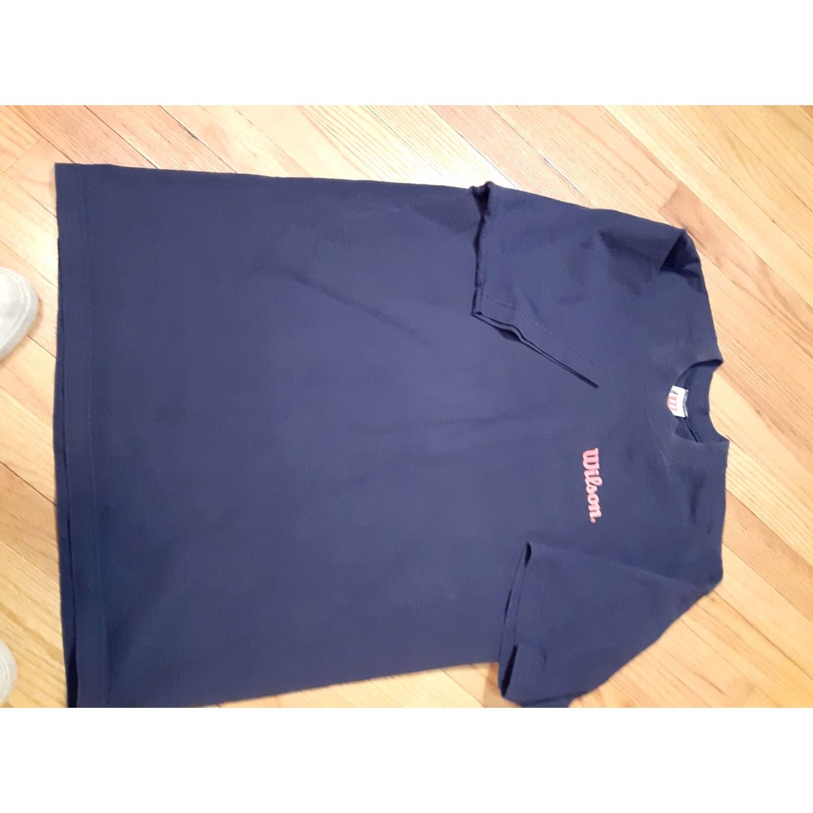 Wilson VINTAGE Wilson Sporting Goods T-Shirt XL Blue USA Men Short Sleeve Solid Pattern Heavy Duty Fun Size US XL / EU 56 / 4 - 5 Thumbnail