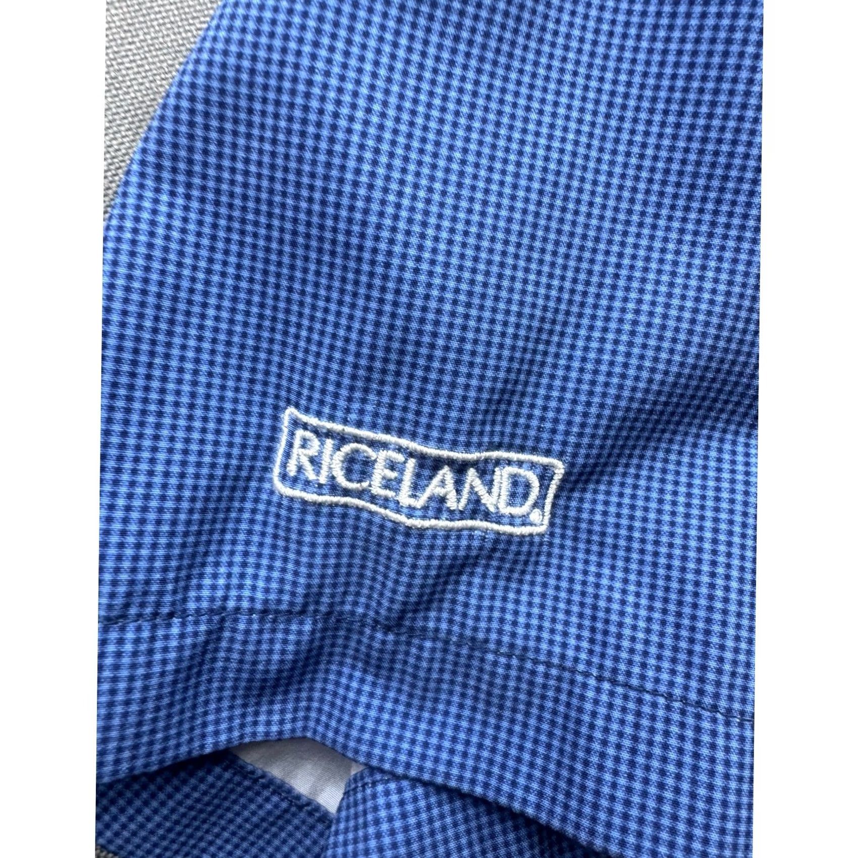 Vintage Drake Clothing Company Blue Gingham Short Sleeve Button Up Shirt Men L Size US L / EU 52-54 / 3 - 6 Thumbnail