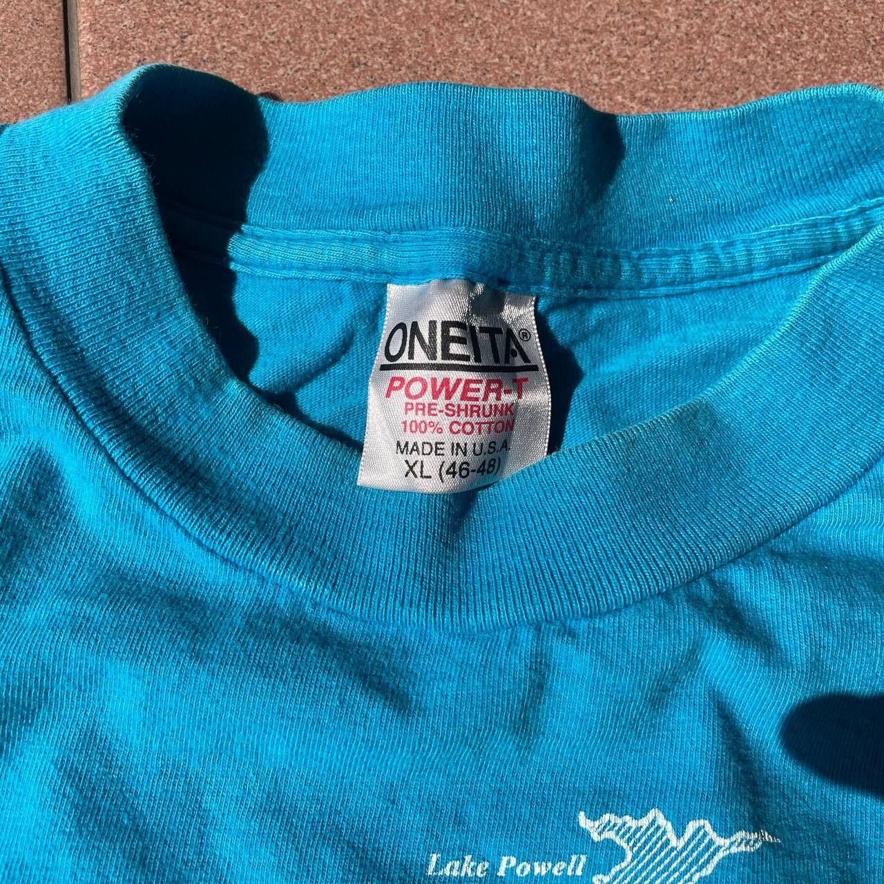 Vintage VTG ONEITA TAG MADE IN USA 80'S VINTAGE TSHIRT Size US XL / EU 56 / 4 - 5 Thumbnail