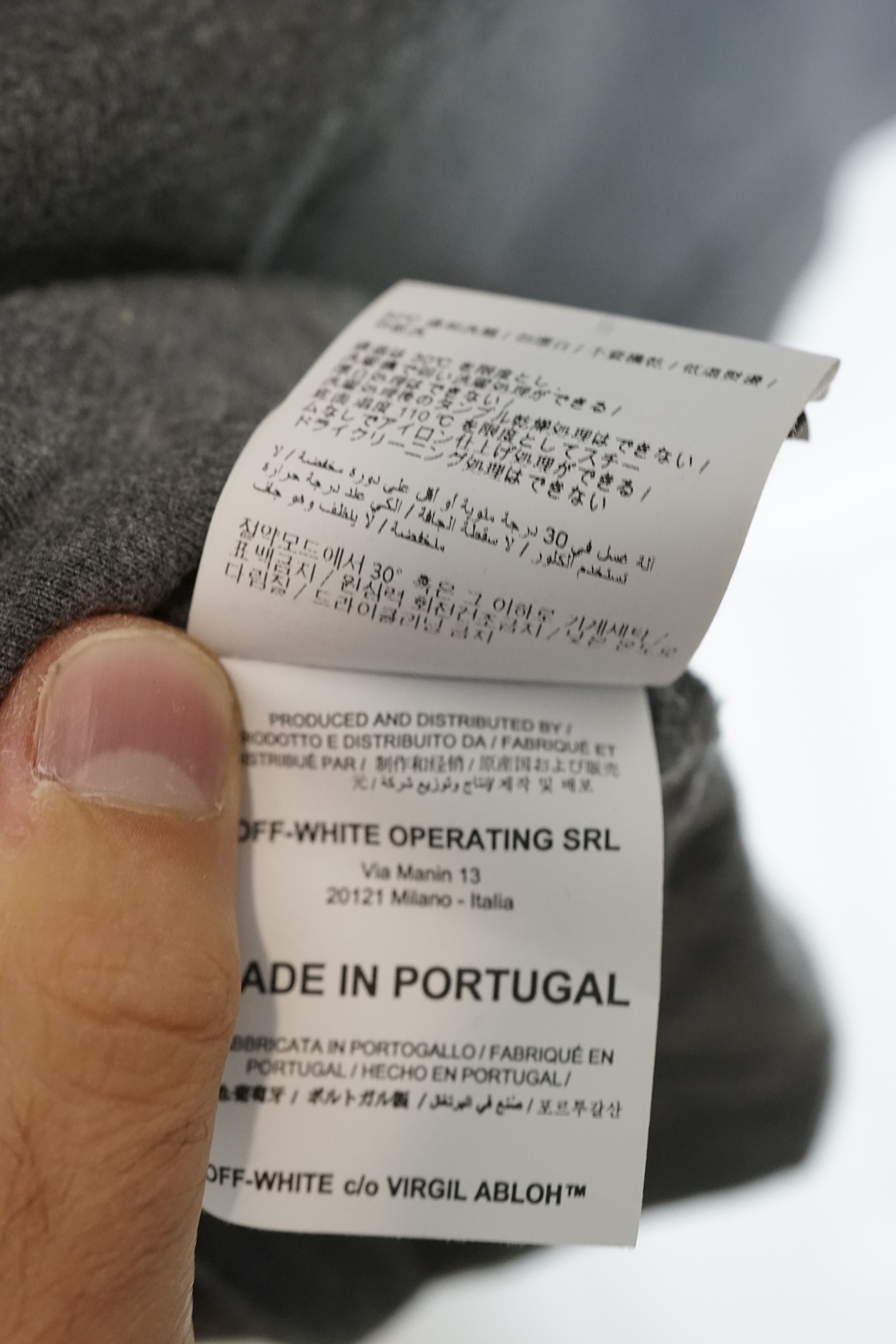 Off-White OFF-WHITE - Grey Wavy Line S/S T-Shirt / XXS Size US XXS / EU 40 - 12 Thumbnail