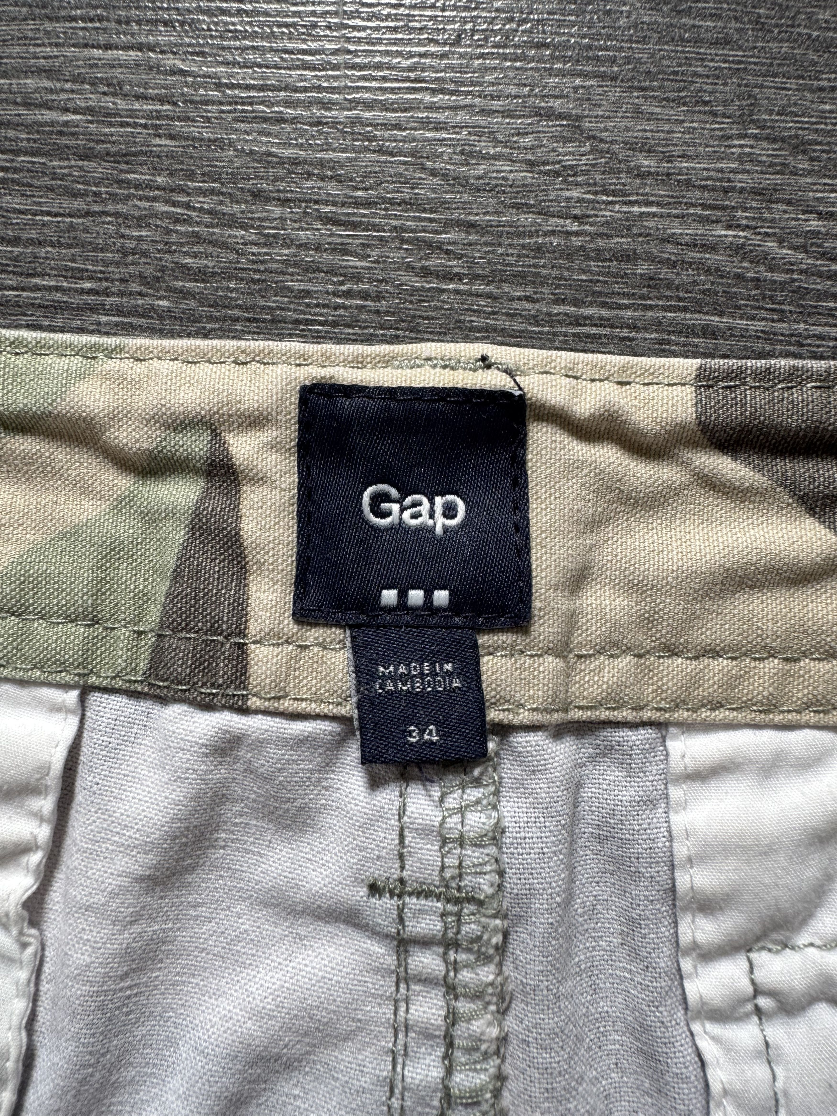 Gap Gap Military Y2k Camo Baggy Shorts Carti Style Size US 34 / EU 50 - 6 Thumbnail