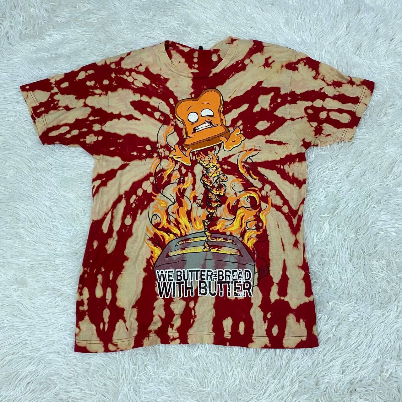 Band Tees Tie dye Electronicore band we butter the bread with butter Size US L / EU 52-54 / 3 - 1 Thumbnail
