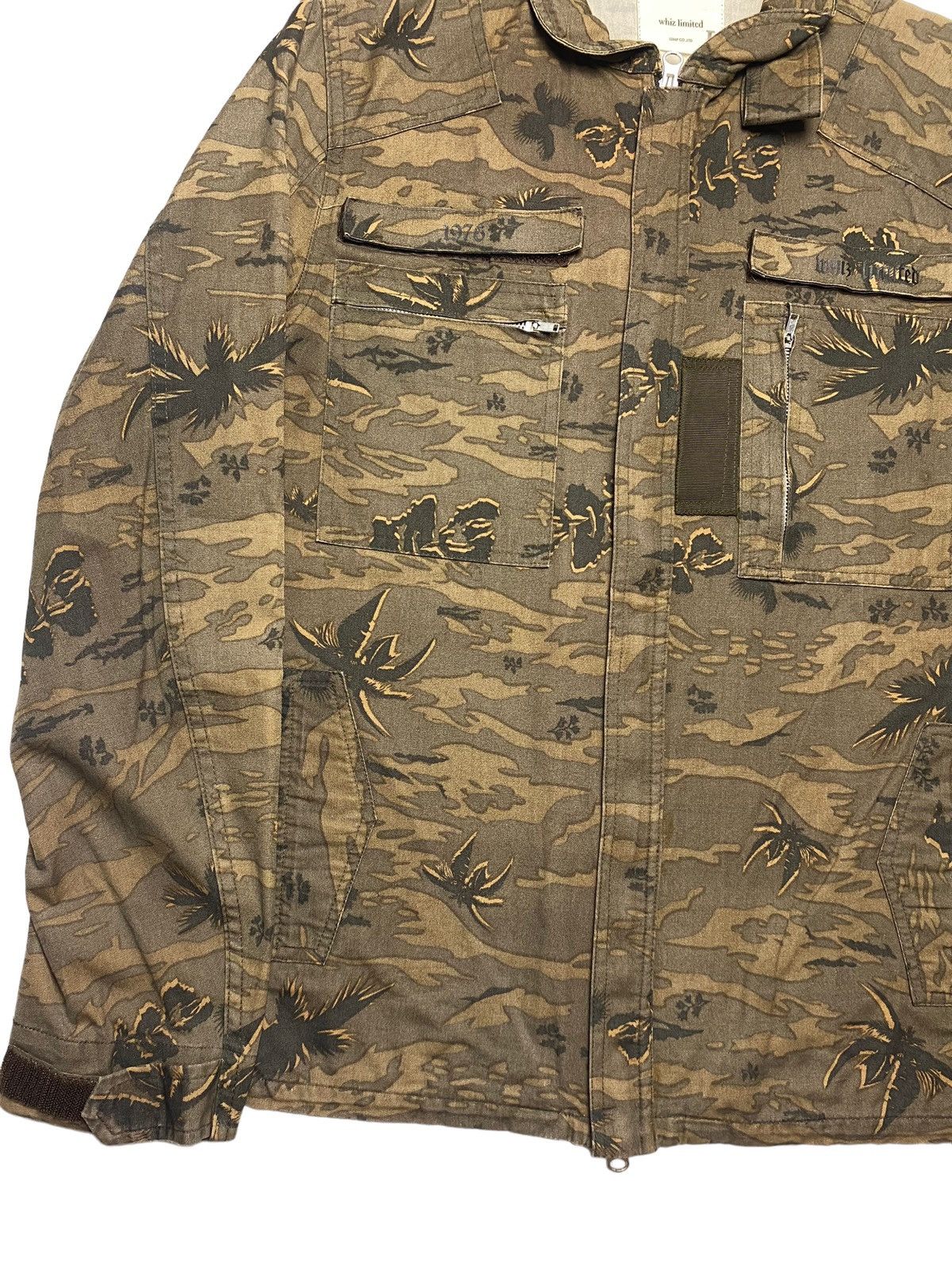 If Six Was Nine 2000s Whiz Limited - Ocean Camo Shirt Jacket Size US M / EU 48-50 / 2 - 3 Thumbnail