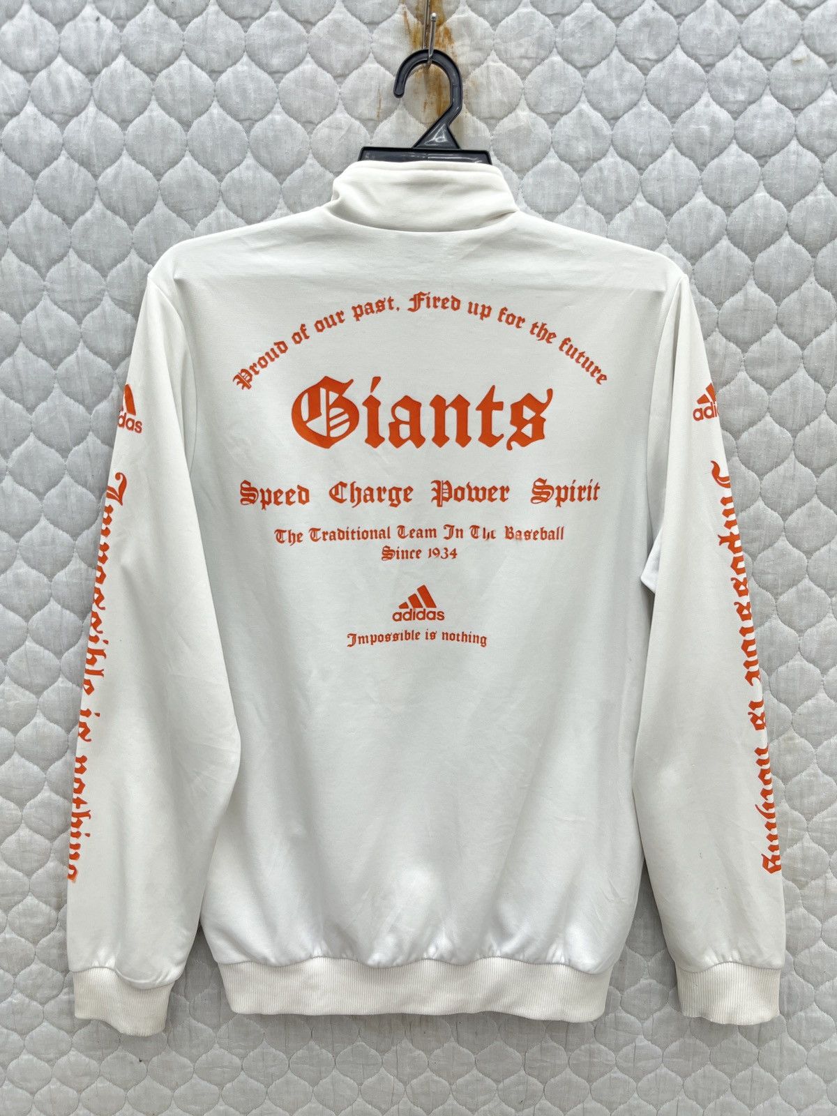 Adidas 🔥🔥🔥STEALS ADIDAS MLB GIANTS BASEBALL TEAM SWEATER Size US M / EU 48-50 / 2 - 2 Thumbnail