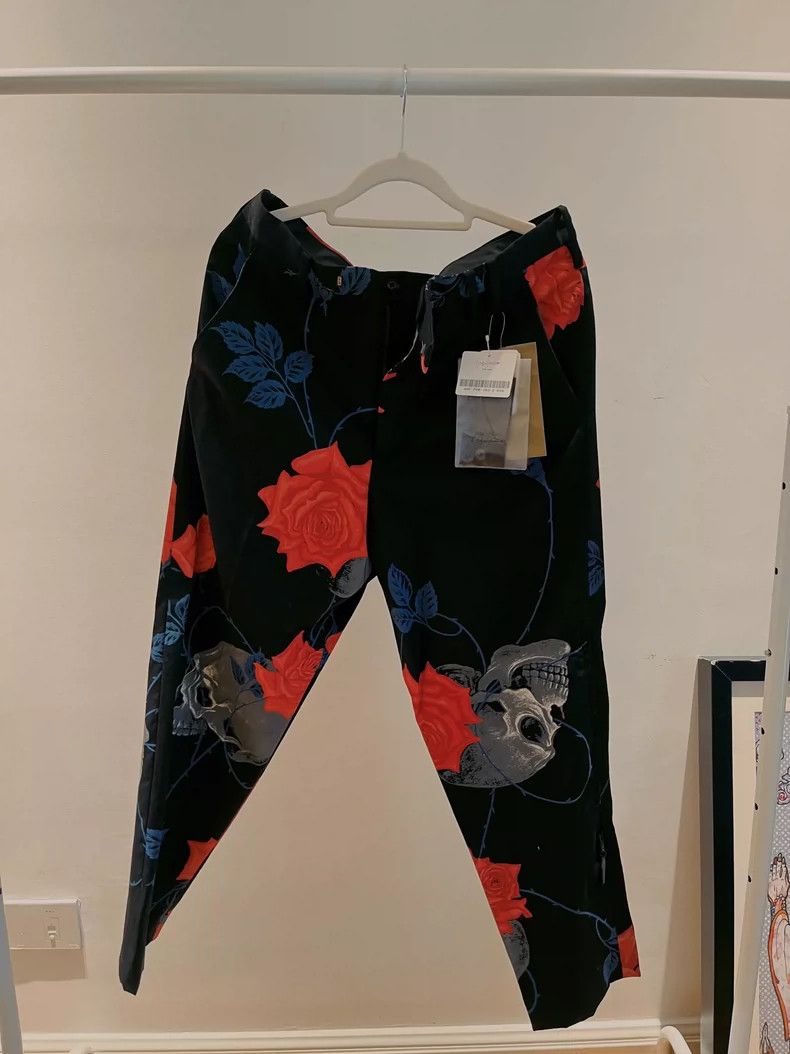 Yohji Yamamoto Yohji Yamamoto size 3 Skull Rose pants 2504-Nextarrow Size US 30 / EU 46 - 1 Thumbnail