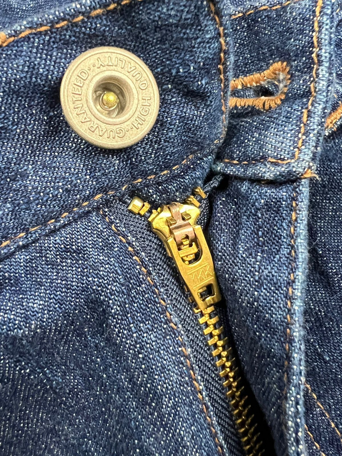 Hysteric Glamour × Japanese Brand F.M.N 🇯🇵 Rebuilt Flare Jeans Size 27" / US 4 / IT 40 - 9 Thumbnail