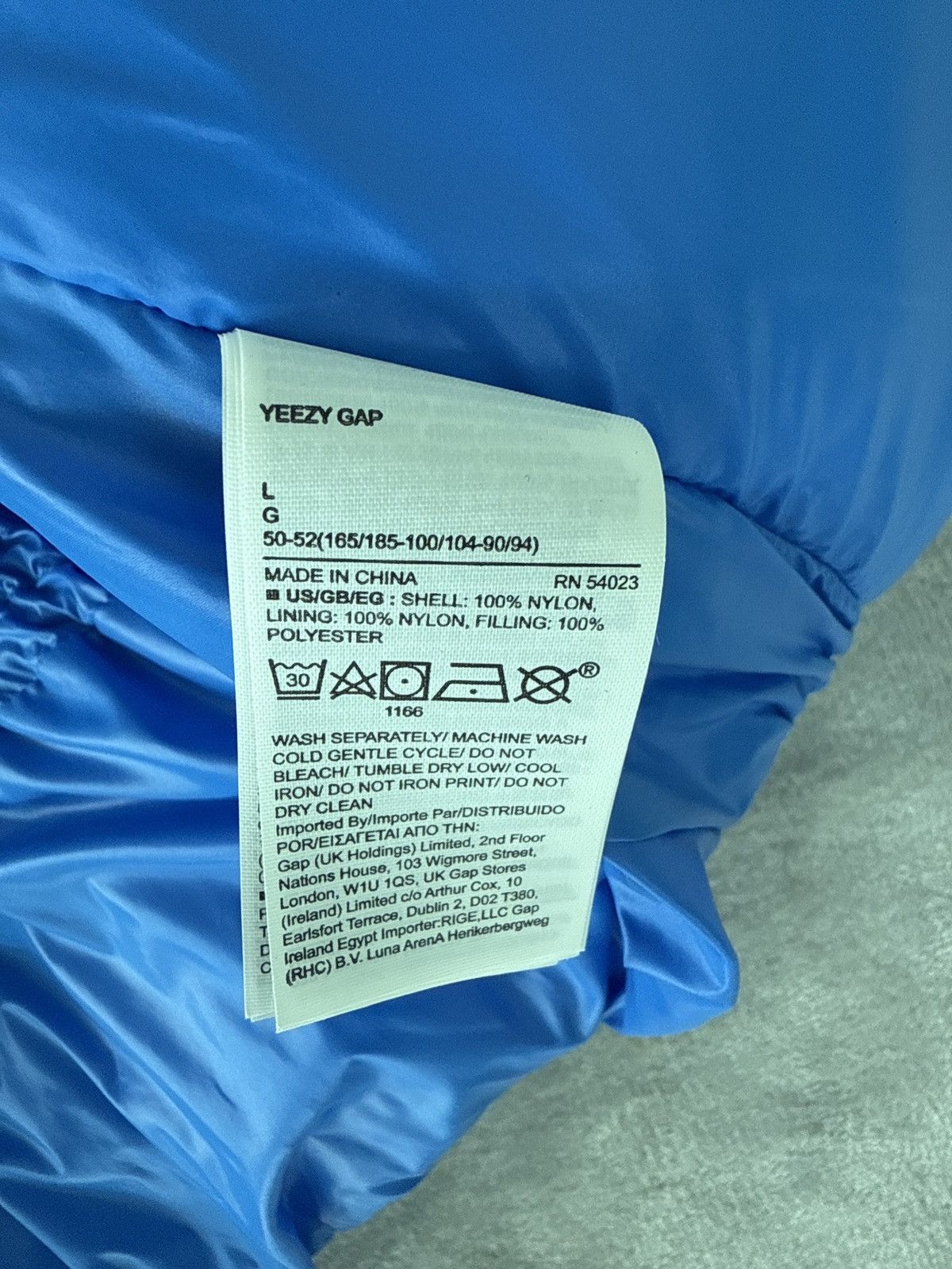 Yeezy Gap x YZY Puffer Jacket Size US L / EU 52-54 / 3 - 5 Thumbnail