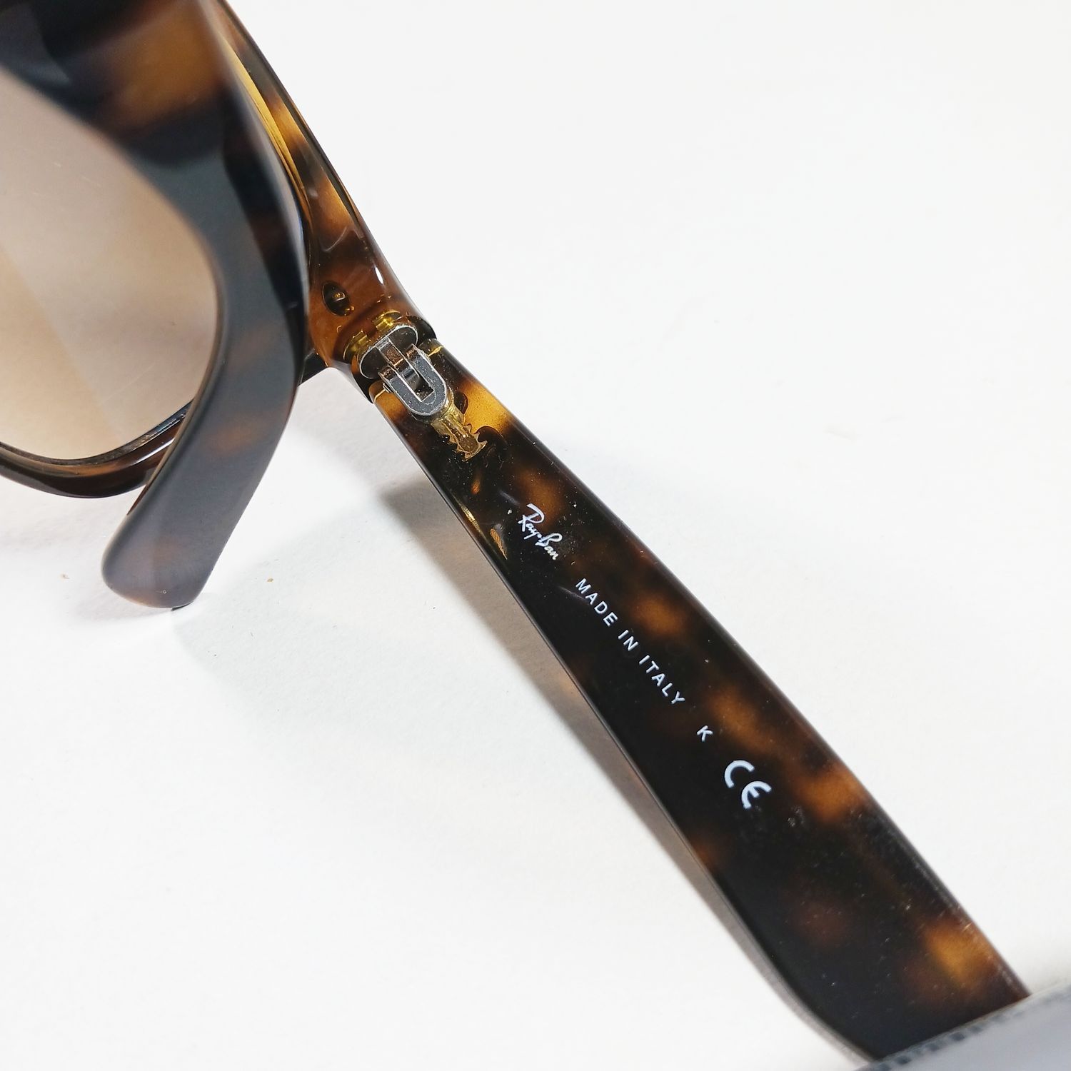 RayBan Ray Ban RB2132 Tortoise New Wayfarer Gradient Sunglasses Size ONE SIZE - 9 Thumbnail