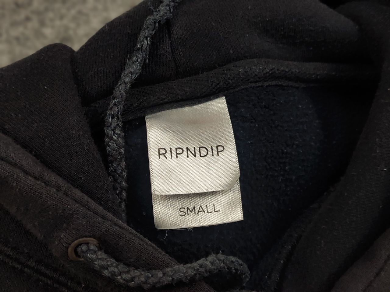 RIPNDIP Ripndip Horde and state USA flag logo Faded Black Hoodie Size US S / EU 44-46 / 1 - 9 Thumbnail