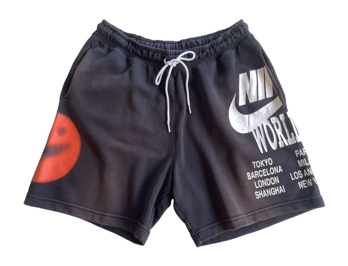 Nike Nike World Tour French Shorts Faded Black Size US 33 - 4 Thumbnail