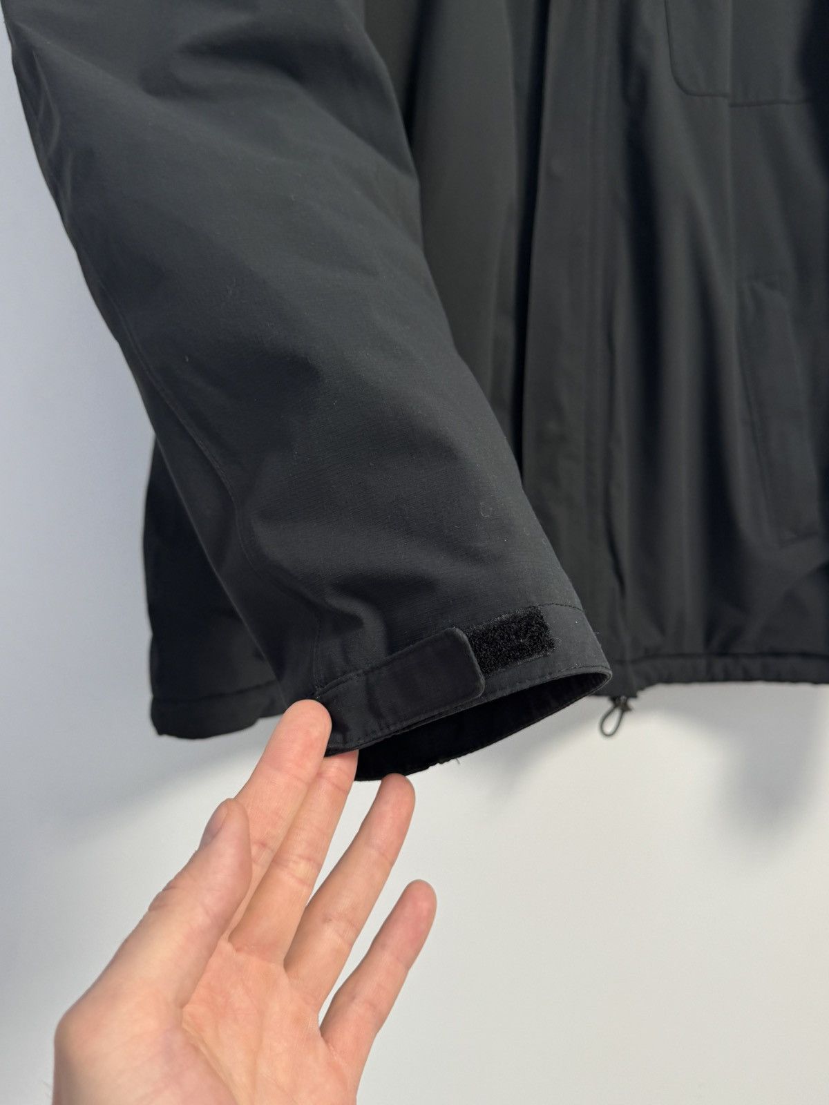 Barbour Barbour Triple Black Mens Hooded Bomber Biker Jacket Coat Size US L / EU 52-54 / 3 - 10 Thumbnail