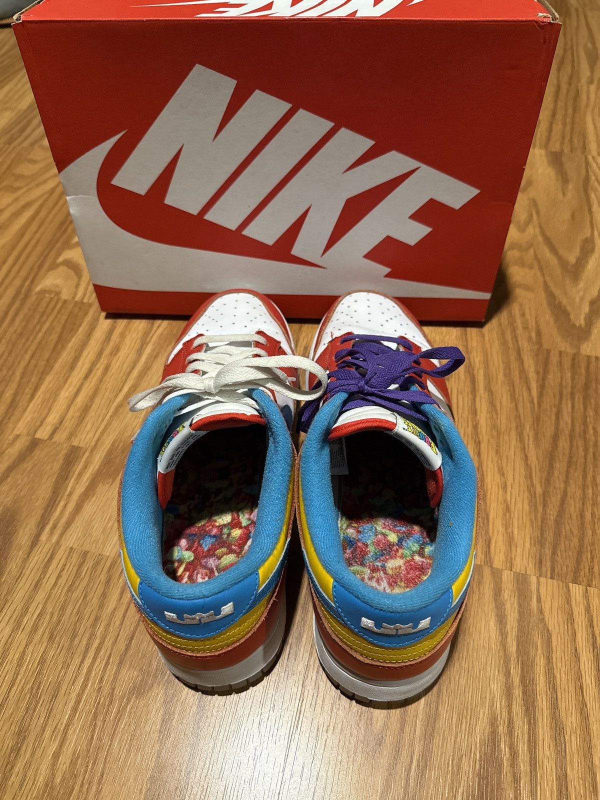 Nike Fruity pebbles dunks Size US 11.5 / EU 44-45 - 3 Thumbnail