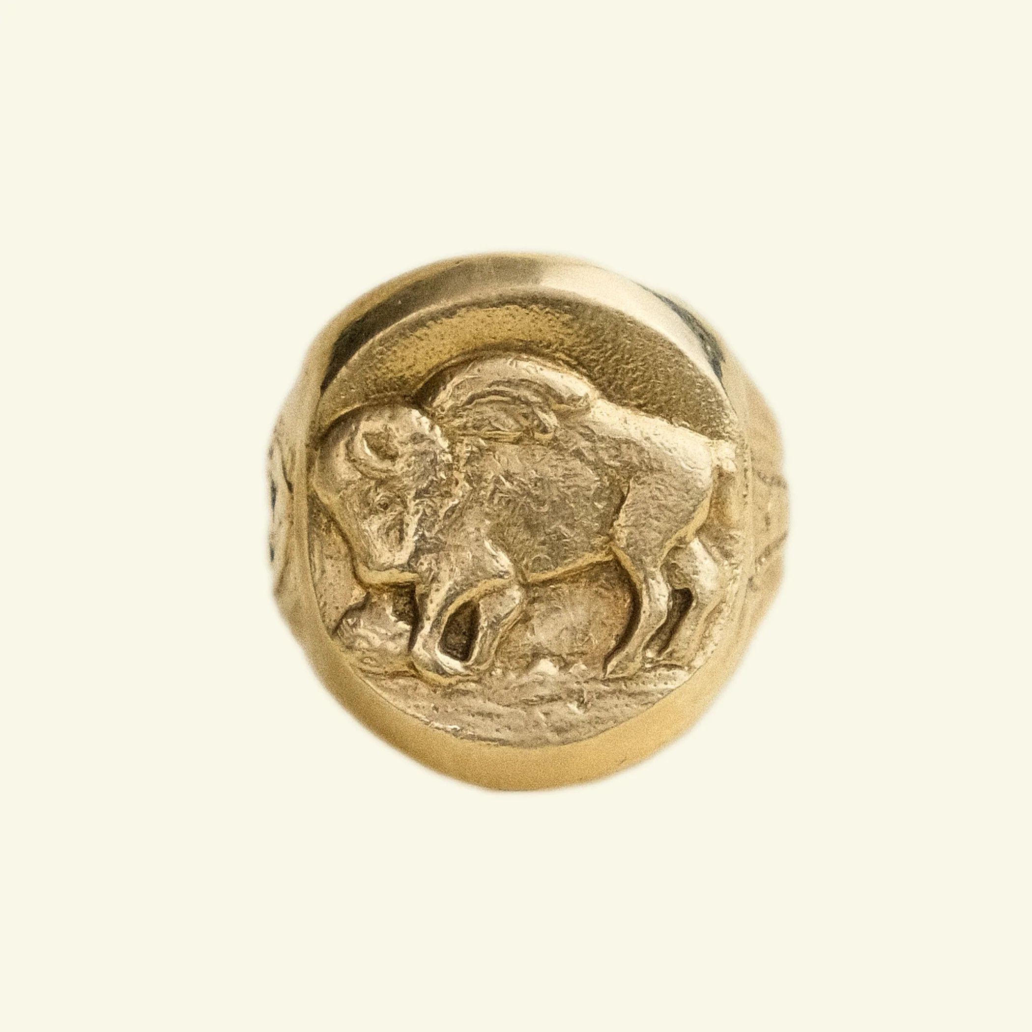 Vintage William Ellery - Bison Ring Size ONE SIZE - 6 Thumbnail
