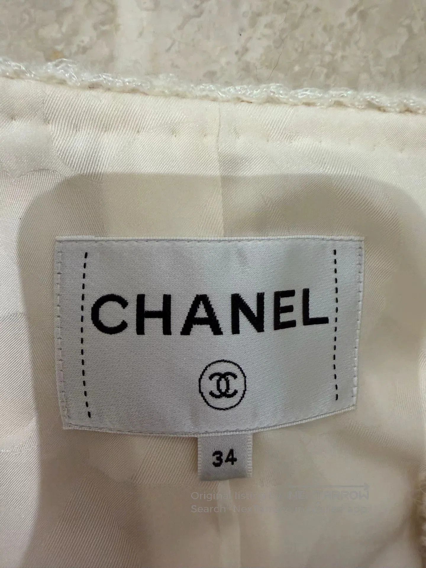 Chanel Chanel Castle Series White Logo Coat 34. Size US XS / EU 42 / 0 - 3 Thumbnail