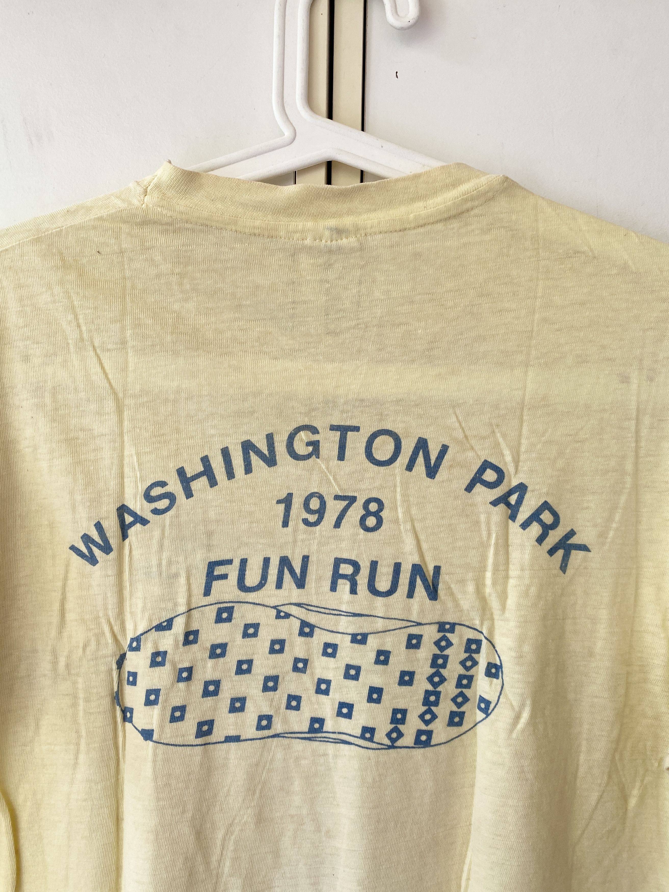 Vintage VINTAGE 1978 'WASHINGTON PARK FUN RUN' T SHIRT Size US L / EU 52-54 / 3 - 3 Thumbnail