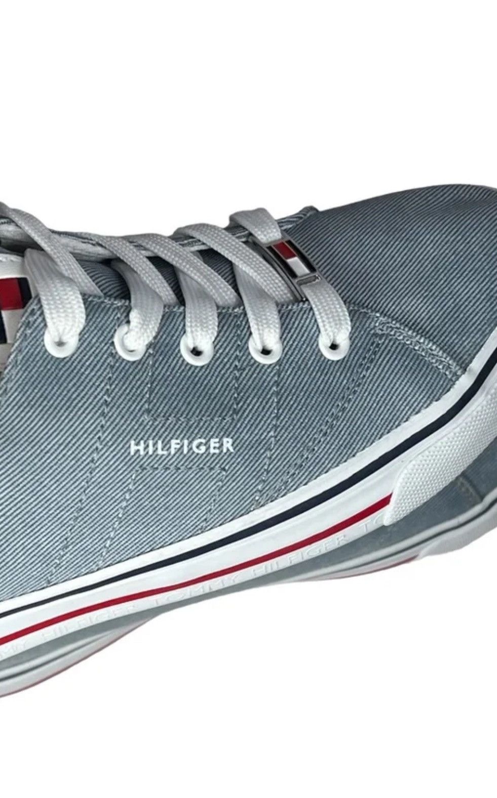 Tommy Hilfiger Tommy Hilfiger Odesi Denim Sneakers Size US 8.5 / IT 38.5 - 4 Thumbnail