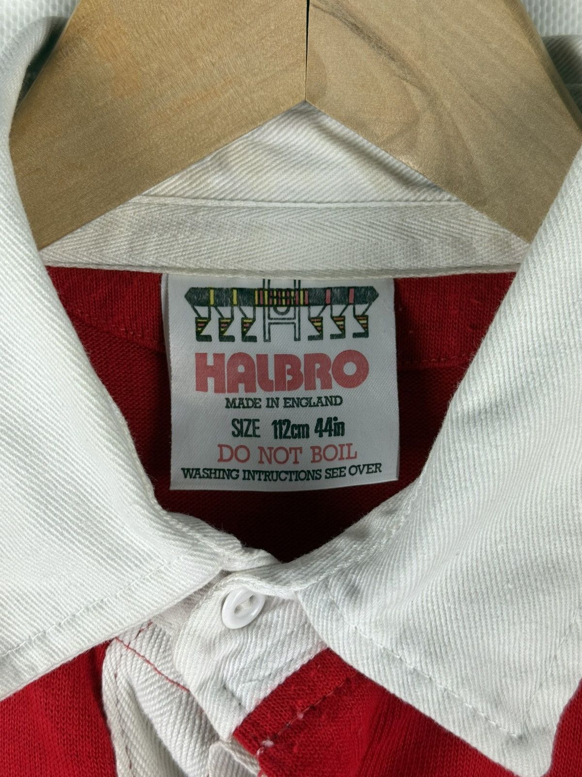 Vintage Vintage 80s Halbro Wales Rugby Union Ich Dien Jersey Shirt Size US L / EU 52-54 / 3 - 11 Thumbnail