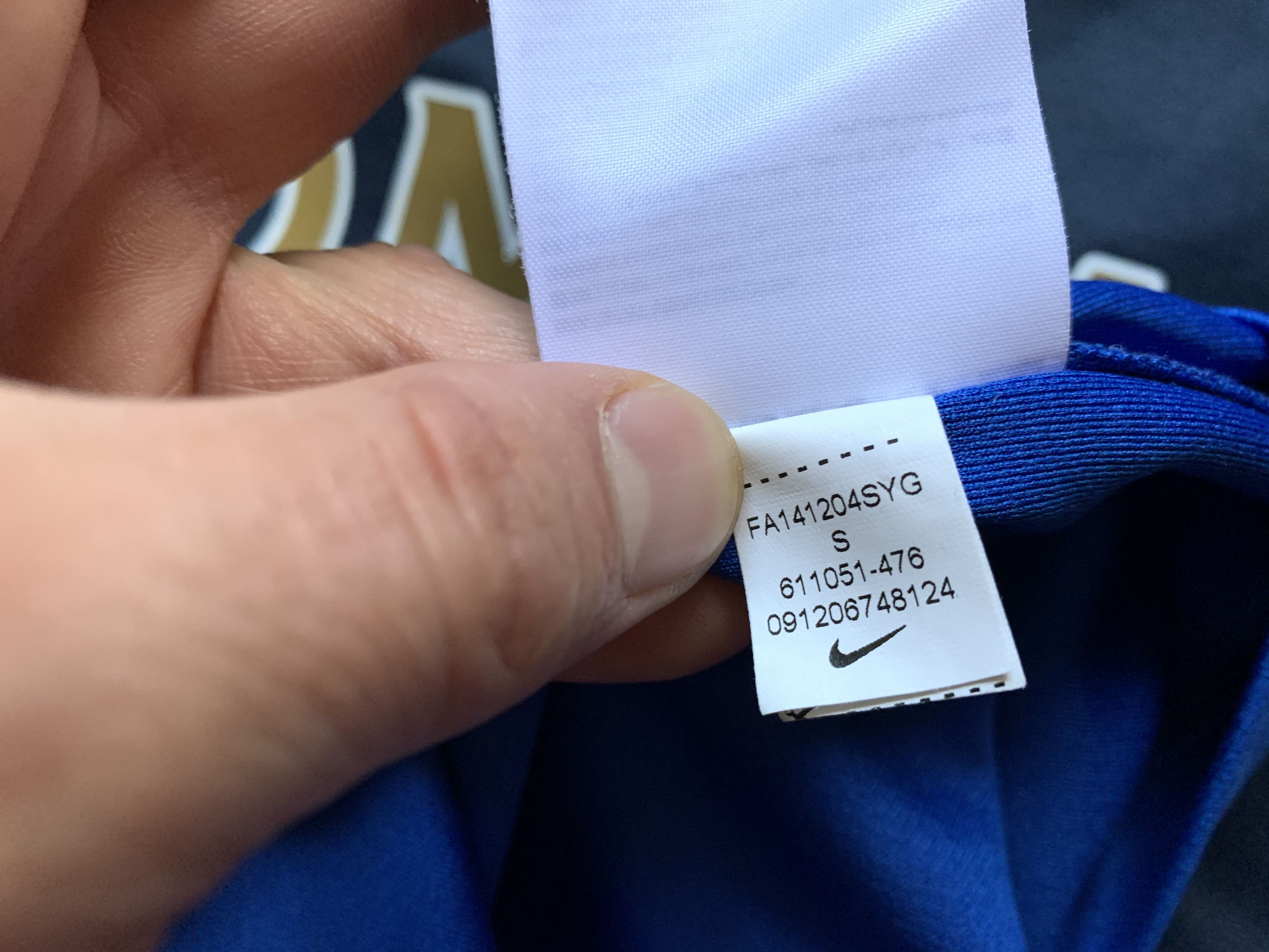 Nike Nike Manchester City Football Shirt 2014-2015 Size US S / EU 44-46 / 1 - 12 Thumbnail