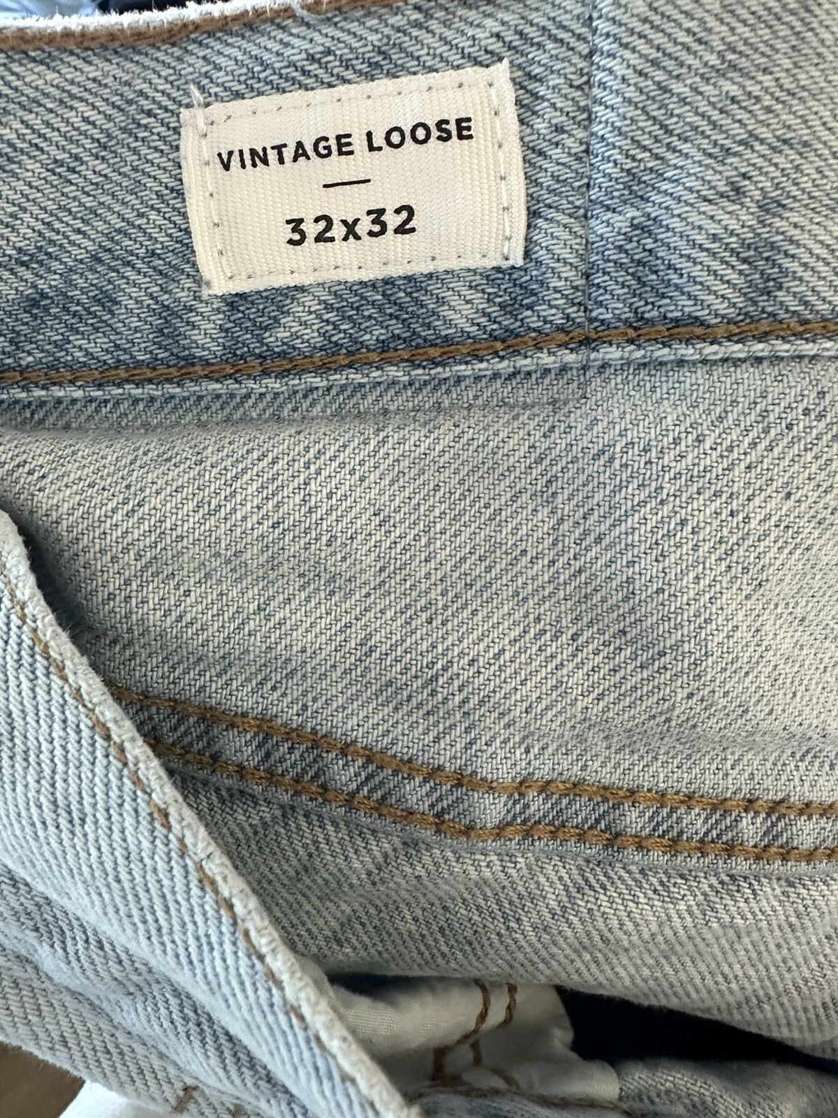 Pacsun × Vintage Denim Patchwork Jeans Size US 32 / EU 48 - 3 Thumbnail