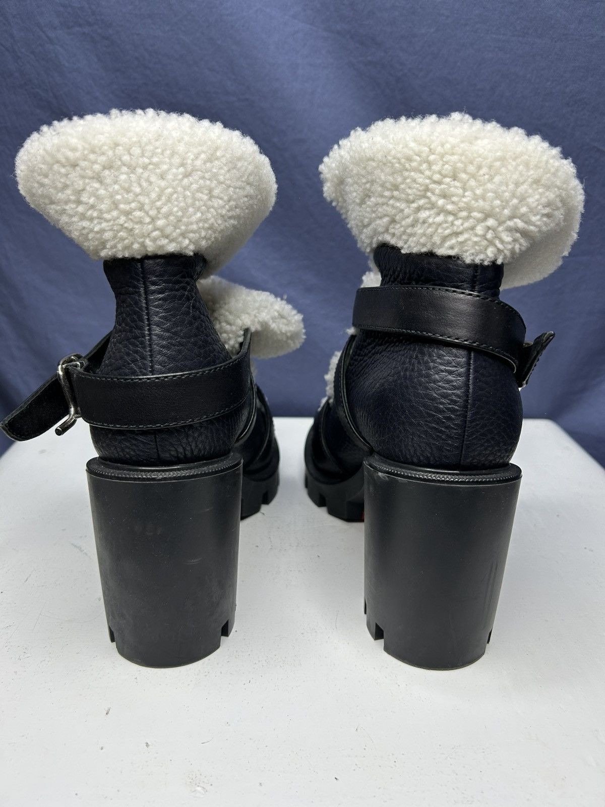 Christian Louboutin Christian Louboutin Leather Boots Size 38 EU / 8 US WMNS Size US 8 / IT 38 - 3 Thumbnail
