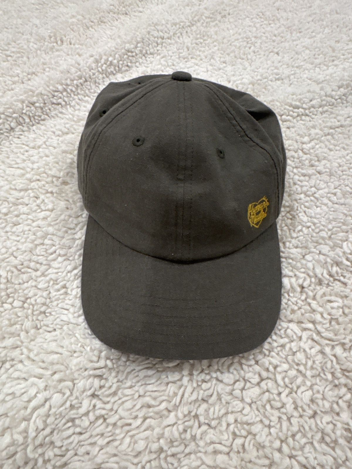 Human Made Human Made Embroidered Logo Cap Olive Size ONE SIZE - 2 Thumbnail